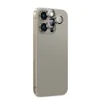 Протектор - Камера за iPhone 16 Pro / iPhone 16 Pro Max - ANANK - AR предпазител за обектив - естествен титан