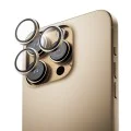 Протектор - Камера за iPhone 16 Pro / iPhone 16 Pro Max - ANANK - AR предпазител за обектив - Златно злато