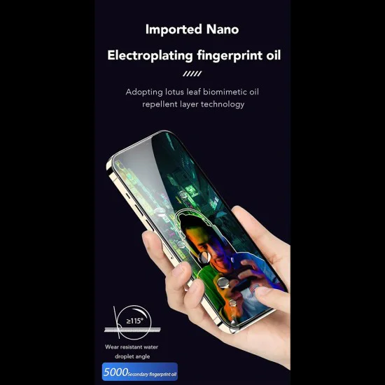 Протектор за протектор за екран с пръстови отпечатъци - ANANK - 2.5D 1X Reinforced Anti - iPhone 16 Pro Max
