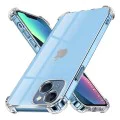 Калъф за iPhone 13 - Удароустойчив прозрачен силикон - прозрачен