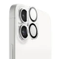 Протектор - Камера за iPhone 16 / iPhone 16 Plus - ANANK - Защита за камера - Прозрачен/Черен