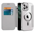Калъф за iPhone 11 Pro Max - SmartMag Book Case - Сив