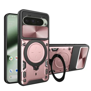 Калъф за Google Pixel 10 / 10 Pro - Techsuit - CamGuard Pro - Розово Злато - Златист