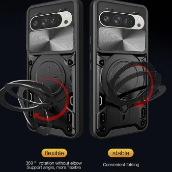 Калъф за Google Pixel 10 / 10 Pro - Techsuit - CamGuard Pro - Лилав