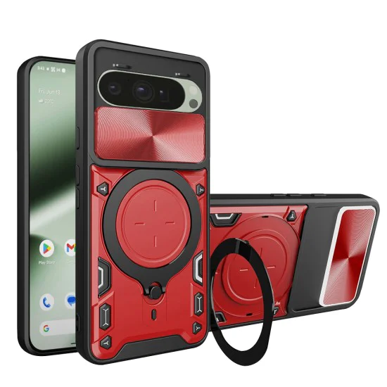 Калъф за Google Pixel 10 / 10 Pro - Techsuit - CamGuard Pro - Червен