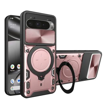 Калъф за Google Pixel 10 Pro XL - Techsuit - CamGuard Pro - Розово Злато - Златист