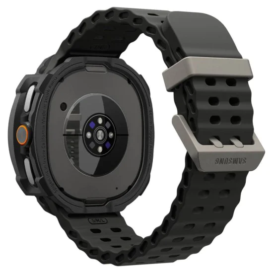 Каишка за Samsung Galaxy Watch8 Classic - Rugged Armor - Черен
