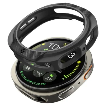 Каишка за Samsung Galaxy Watch8 44mm - Liquid Air - Черен