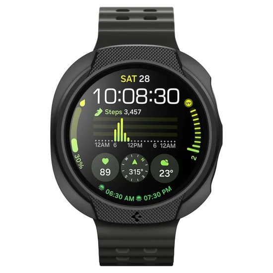 Каишка за Samsung Galaxy Watch8 44mm - Liquid Air - Черен