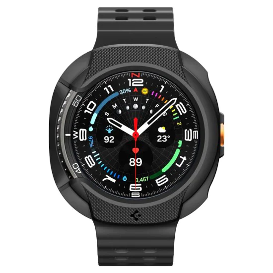 Каишка за Samsung Galaxy Watch8 Classic - Liquid Air - Черен