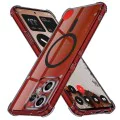 Калъф за Nothing CMF Phone 2 Pro - Techsuit - Удароустойчив Clear Silicone MagSafe - Опушено Черен