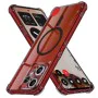 Калъф за Nothing CMF Phone 2 Pro - Techsuit - Удароустойчив Clear Silicone MagSafe - Опушено Черен