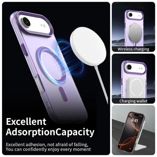 Калъф за iPhone 17 Air - CandyCase MagSafe - Лилав