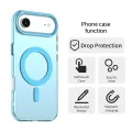 Калъф за iPhone 17 Air - CandyCase MagSafe - син