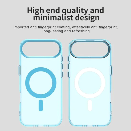 Калъф за iPhone 17 Air - CandyCase MagSafe - син