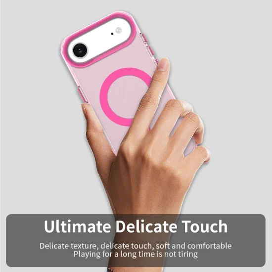 Калъф за iPhone 17 Air - CandyCase MagSafe - Розов