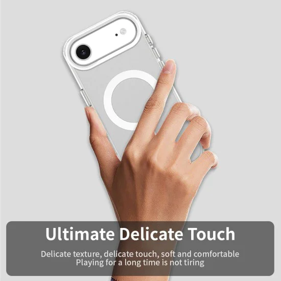 Калъф за iPhone 17 Air - CandyCase MagSafe - Бял