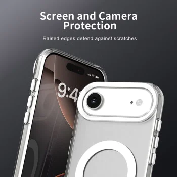 Калъф за iPhone 17 Air - CandyCase MagSafe - Бял