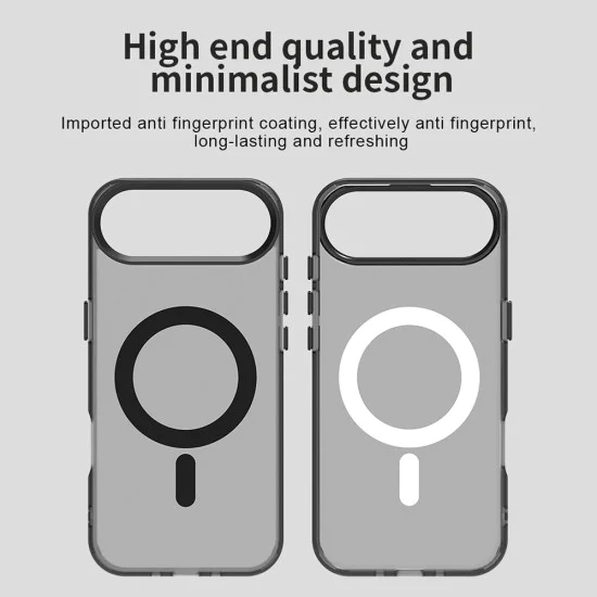 Калъф за iPhone 17 Air - CandyCase MagSafe - Черен