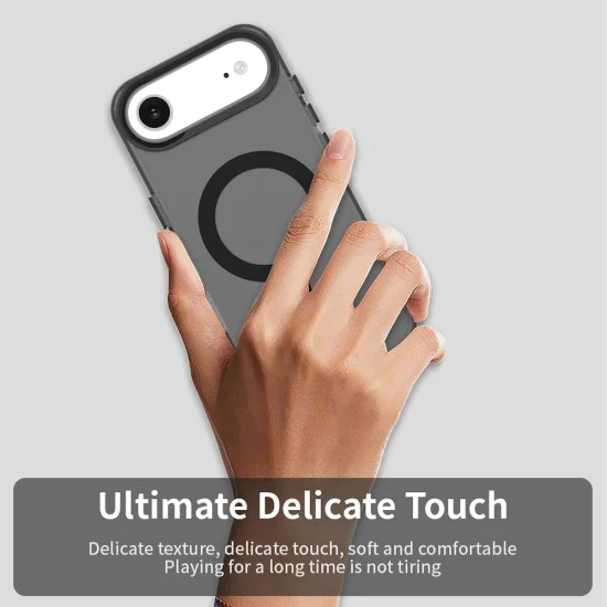 Калъф за iPhone 17 Air - CandyCase MagSafe - Черен
