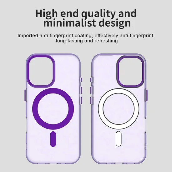 Калъф за iPhone 17 - CandyCase MagSafe - Лилав