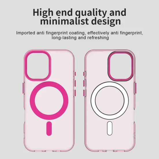 Калъф за iPhone 17 - CandyCase MagSafe - Розов