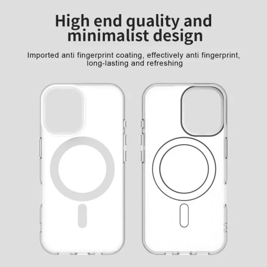 Калъф за iPhone 17 - CandyCase MagSafe - Бял
