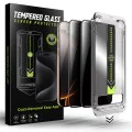 Протектор за iPhone 14 Pro - Techsuit - TitanGlass FullCover (2 броя) - Privacy
