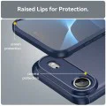Калъф за iPhone 17 Air - Techsuit - Carbon Silicone - Син