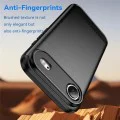 Калъф за iPhone 17 Air - Techsuit - Carbon Silicone - Черен