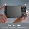 Калъф за iPhone 17 Pro Max - Techsuit - Carbon Silicone - Черен