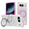 Калъф за OnePlus Nord 4 - Carbon Shield PRO - Pink Transparent