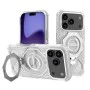 Калъф за iPhone 17 Pro - Carbon Shield PRO - Бял прозрачен