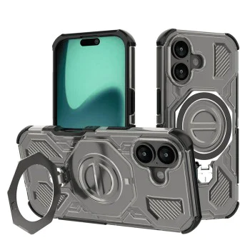 Калъф за iPhone 17 - Carbon Shield PRO - Smoke Black