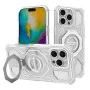 Калъф за iPhone 16 Pro Max - Carbon Shield PRO - Бял Прозрачен