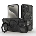 Калъф за iPhone 15 Pro - Carbon Shield PRO - Черен