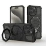 Калъф за iPhone 15 Pro - Carbon Shield PRO - Черен