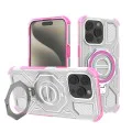 Калъф за iPhone 15 Pro - Carbon Shield PRO - Розов прозрачен