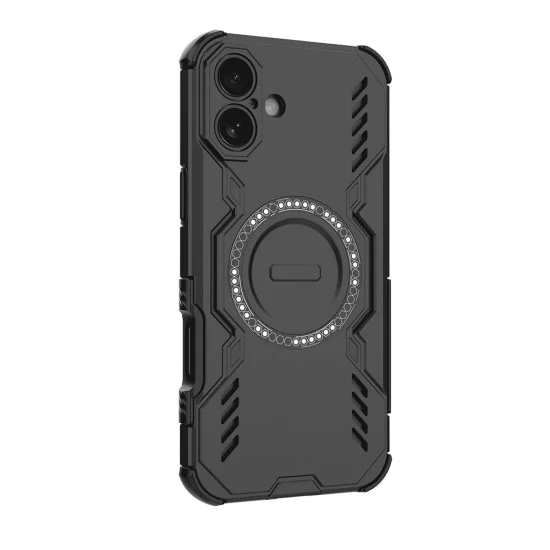 Калъф за iPhone 16 - ArmorMag Case - Черен