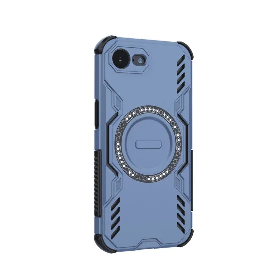 Калъф за iPhone 16e - ArmorMag Case - Син