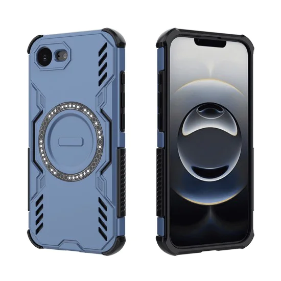 Калъф за iPhone 16e - ArmorMag Case - Син