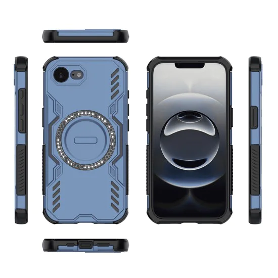 Калъф за iPhone 16e - ArmorMag Case - Син