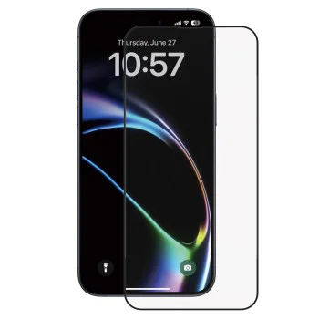 Протектор за iPhone 17 - ANANK - 2.5D 5X подсилен стъклен протектор за екран - Черен