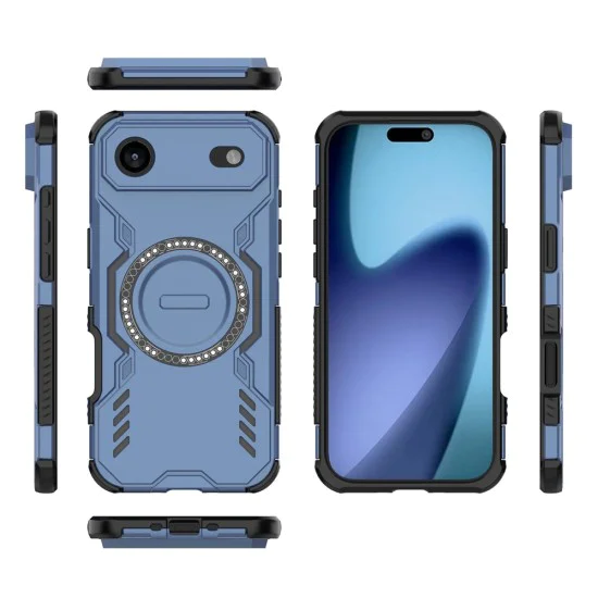 Калъф за iPhone 17 Air - ArmorMag Case - Син