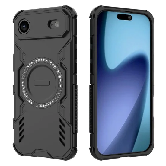 Калъф за iPhone 17 Air - ArmorMag Case - Черен