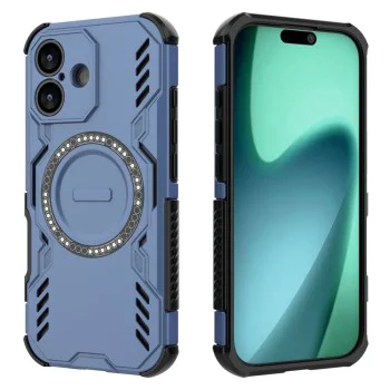 Калъф за iPhone 17 - ArmorMag Case - Син