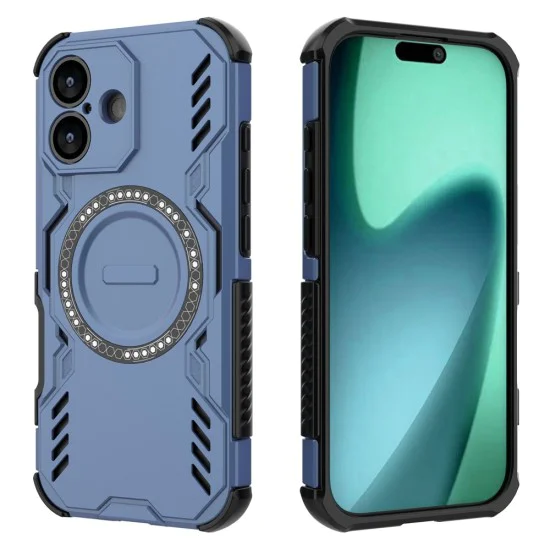 Калъф за iPhone 17 - ArmorMag Case - Син