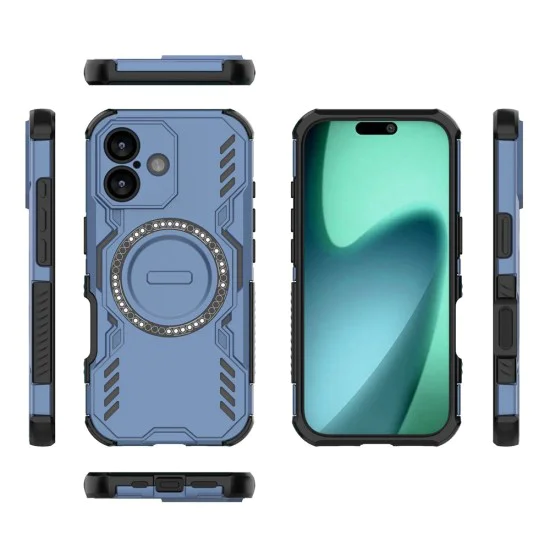 Калъф за iPhone 17 - ArmorMag Case - Син