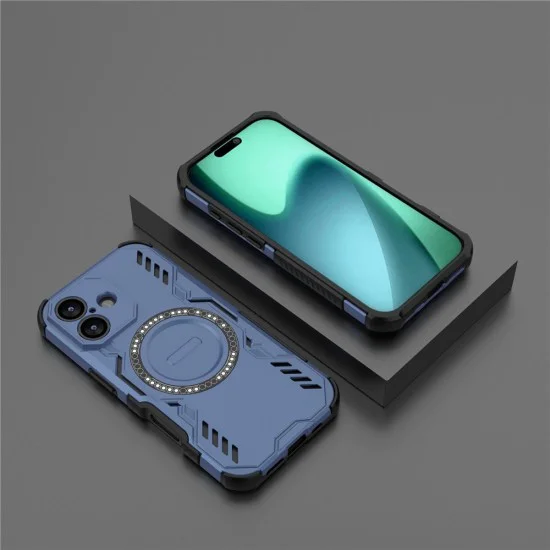 Калъф за iPhone 17 - ArmorMag Case - Син
