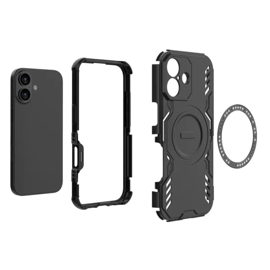 Калъф за iPhone 17 - ArmorMag Case - Син